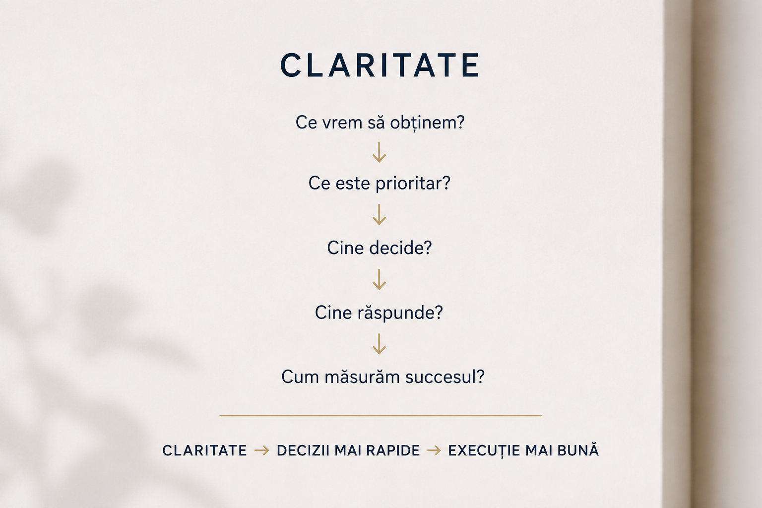 Cât ne costă lipsa de claritate?